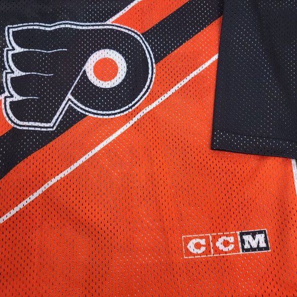 Vintage CCM Jersey Mens Small Maska Hockey Philadelphia Flyers Goalie Hockey USA - Picture 5 of 7